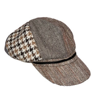 Vintage Wool Blend Cappelli Newsboy Cap Hat